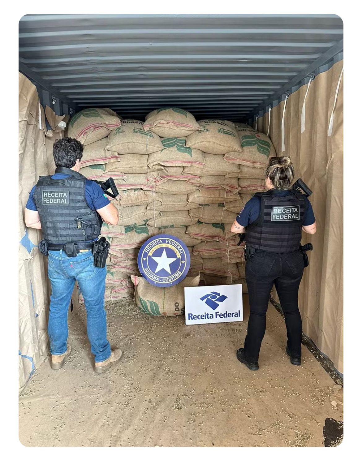 Aduana: Analistas-Tributários da RFB atuam na apreensão de 1,3 tonelada de cocaína no Porto do Rio de Janeiro